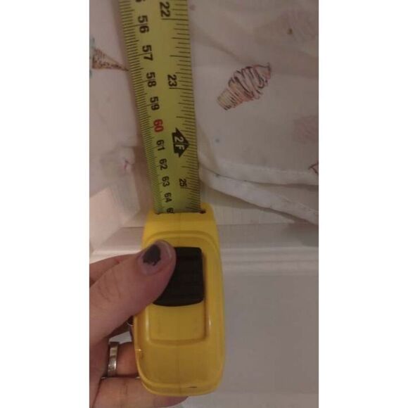 NB Novelty Ice Cream print sheer open back collard sleeveless button down - Picture 4 of 5